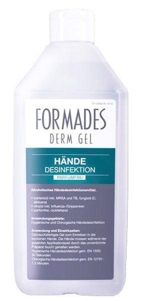 FORMADES Derm Gel - Händedesinfektion - 10 x 500 ml