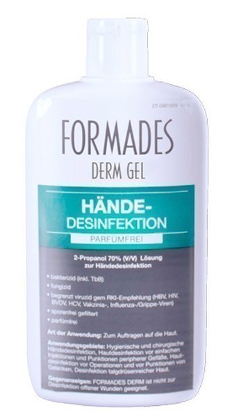 FORMADES Derm Gel - Händedesinfektion - 20 x 150 ml